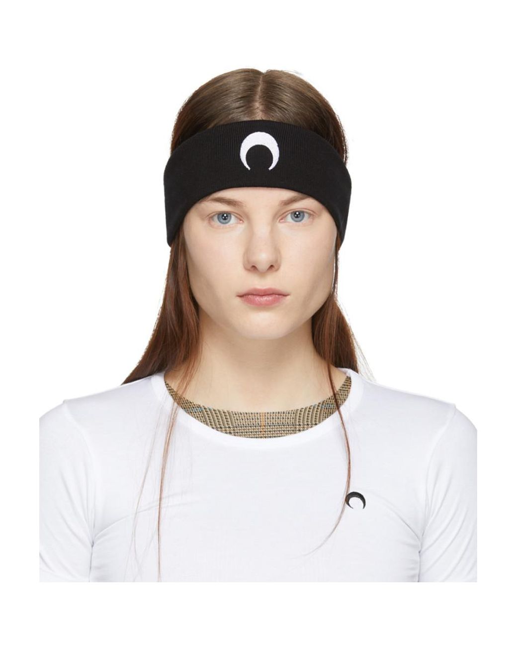 Marine Serre Black Moon Headband | Lyst