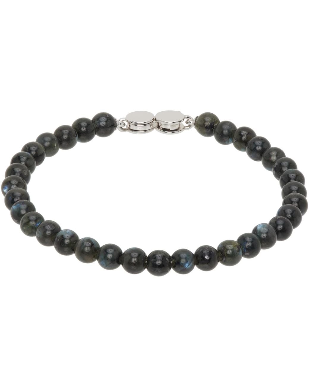 Tom Wood Metallic Cove Slim Bracelet for men
