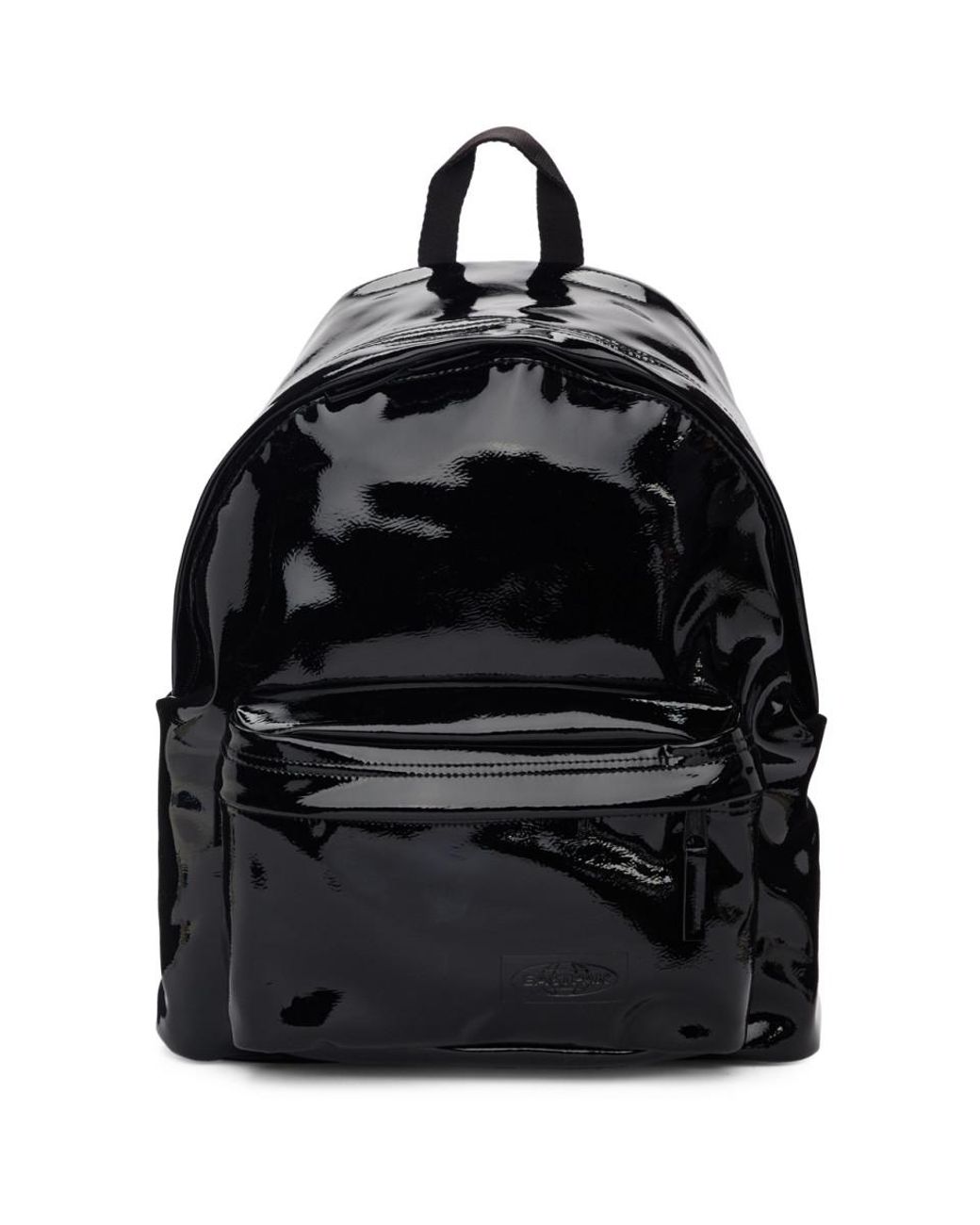 Sac a dos rembourre en cuir verni noir Pakr Eastpak pour homme en coloris  Noir | Lyst