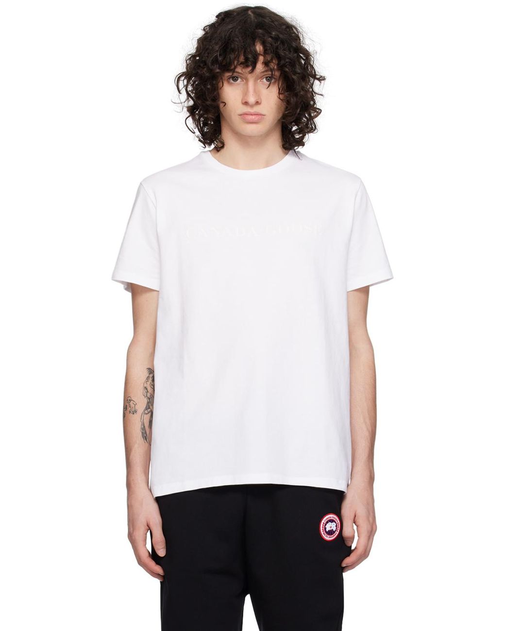 Canada top goose blanc