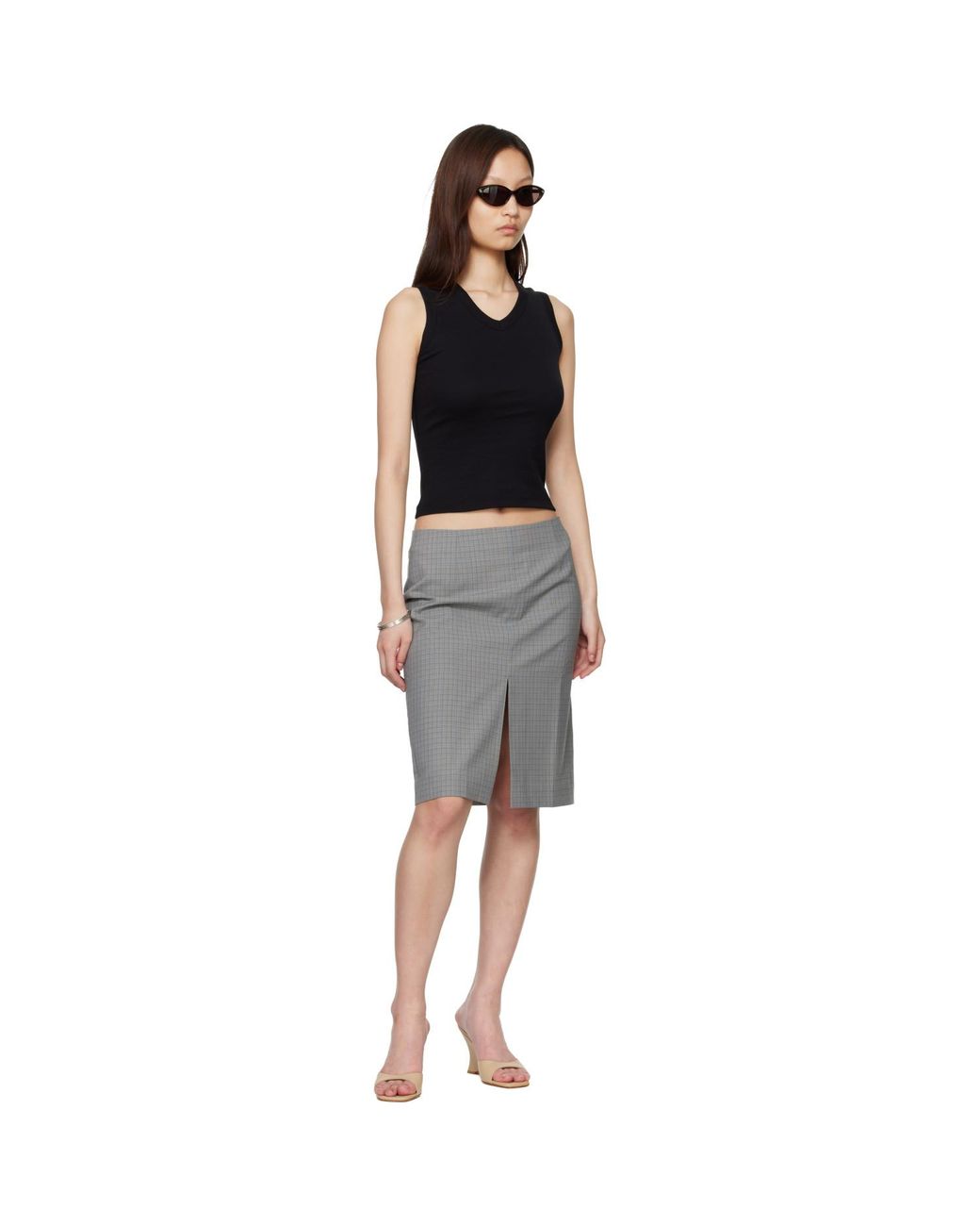 Flore Flore Black Jill Tank Top