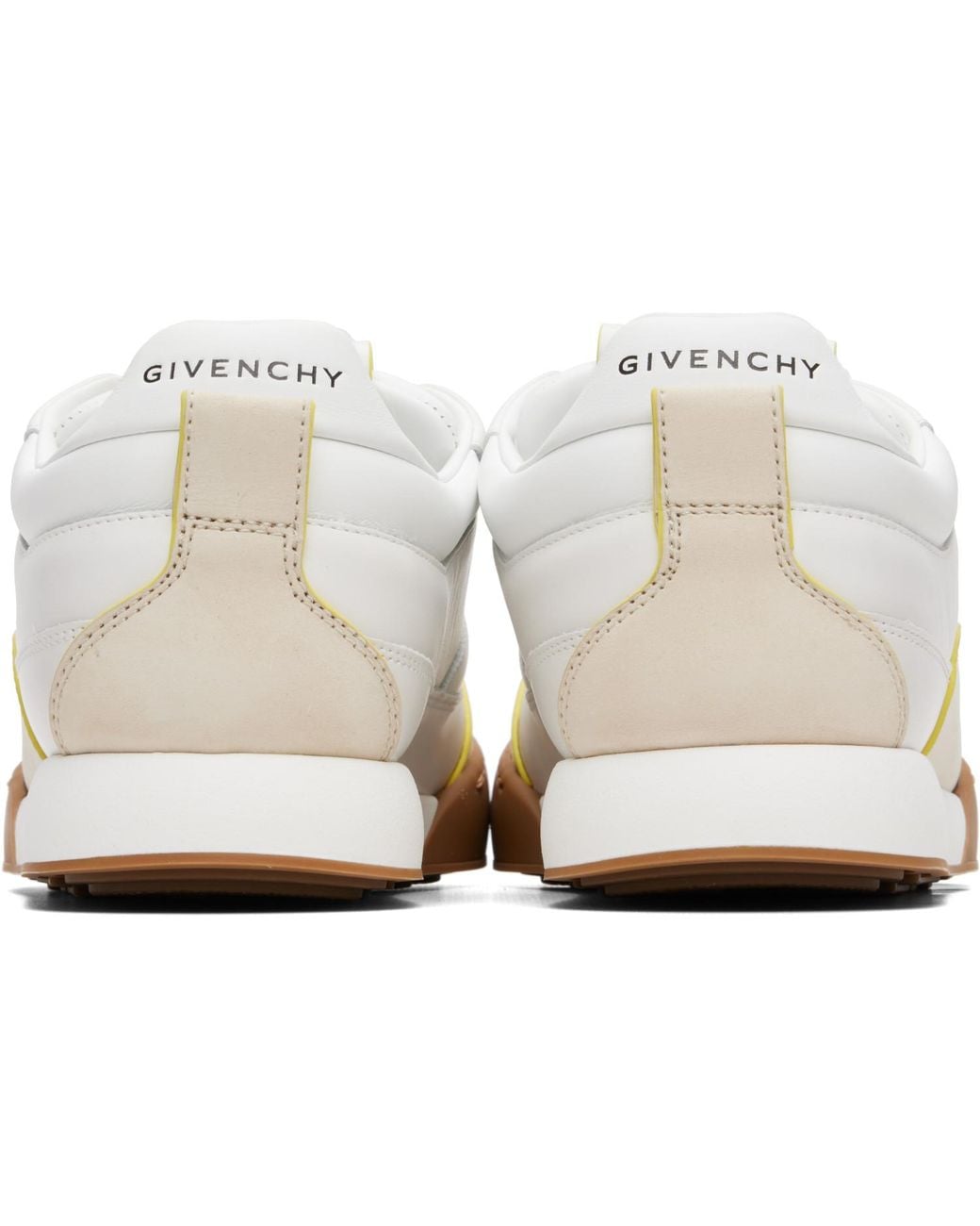 Givenchy White Yard' Leather Sneakers for men