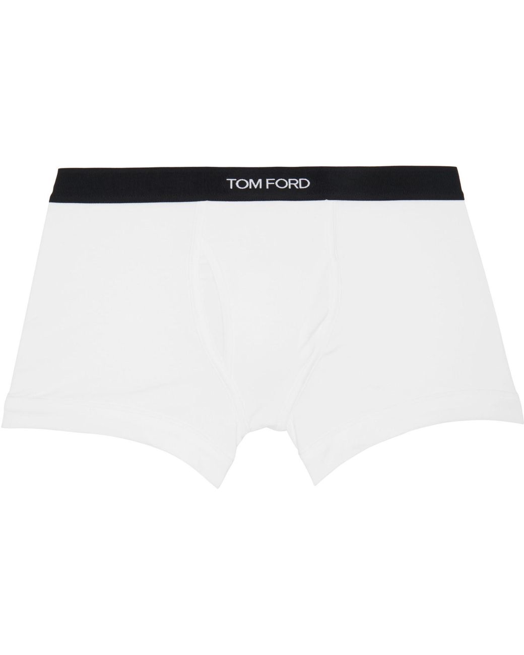 Tom Ford Black Two-Pack & Cotton Boxer Briefs for men
