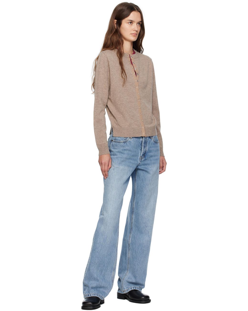 Still Here Blue Everyday Straight Jeans