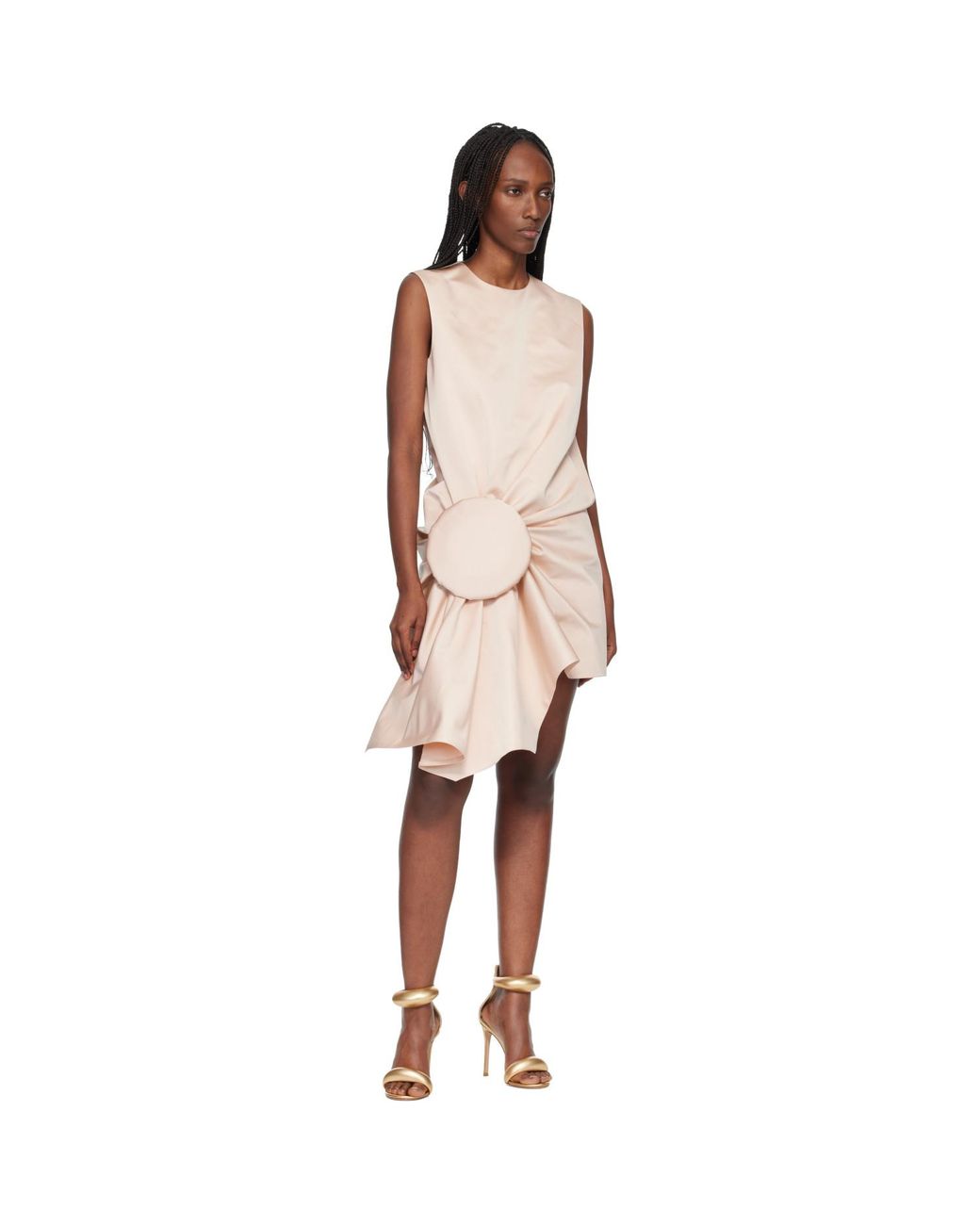 Gianvito Rossi Metallic Bijoux Heeled Sandals