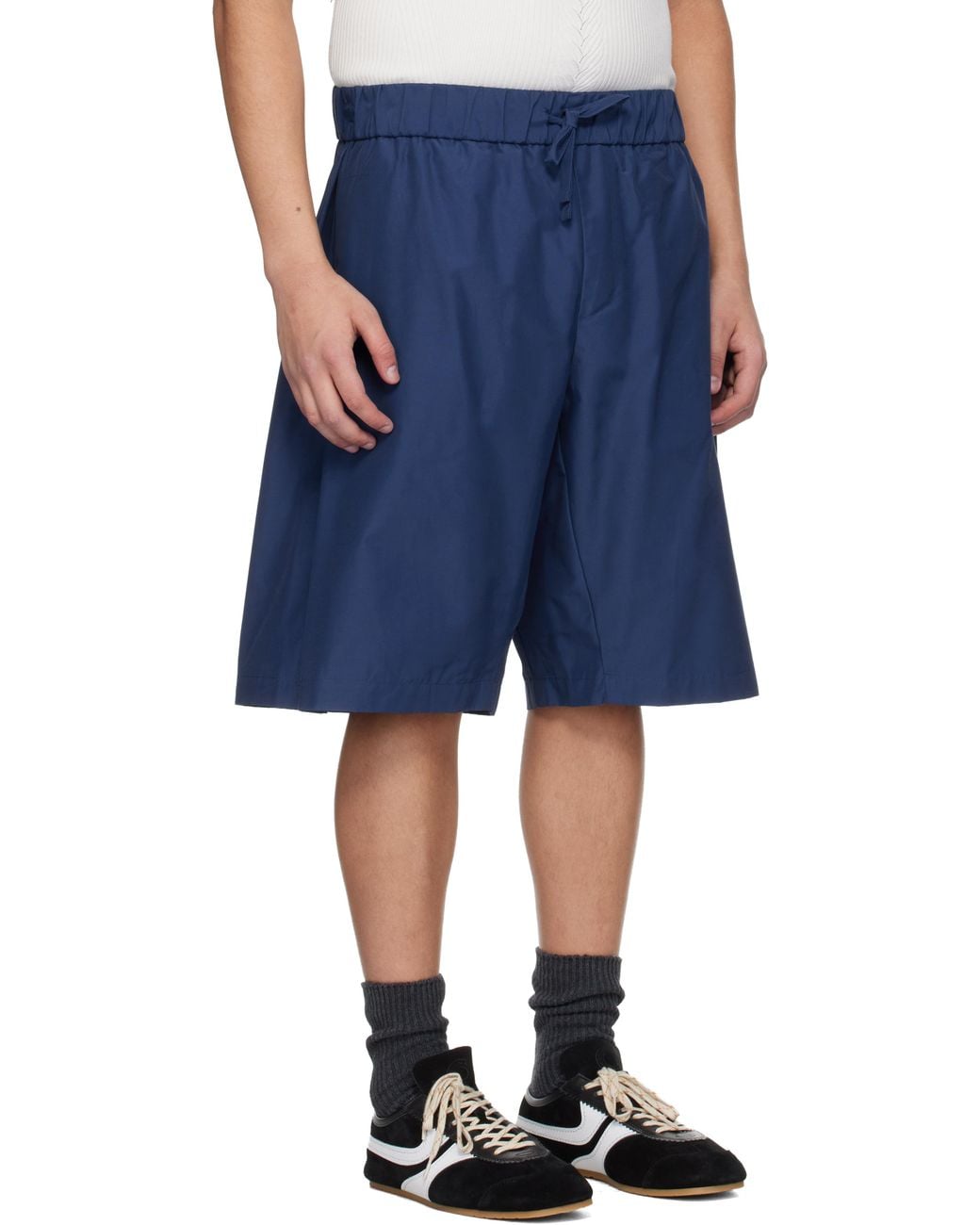 Seventh Blue Orb Shell Shorts for men