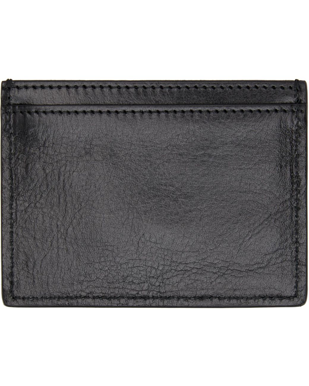 Vivienne Westwood Black Flat Card Holder for men