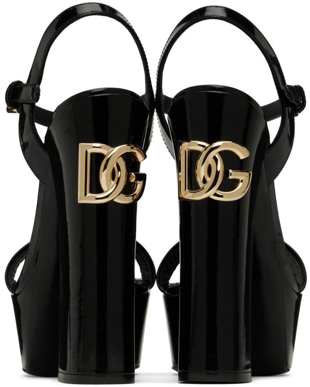 Dolce & Gabbana ポリッシュカーフスキン プラットフォーム