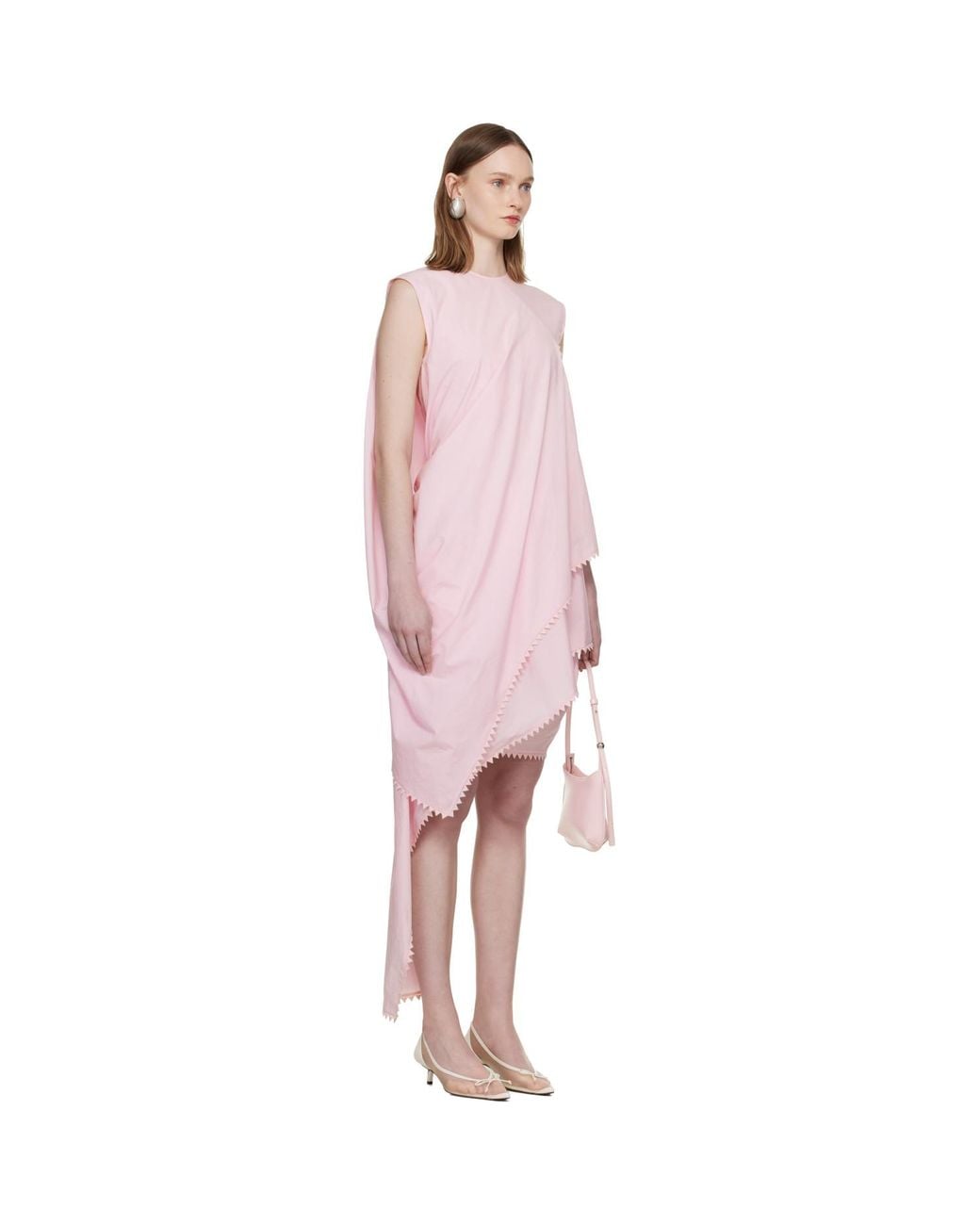 Jacquemus Black 'The Traversin' Minidress