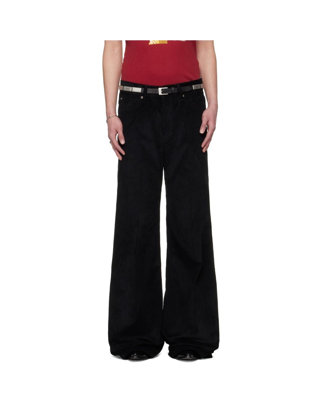 Lu'u Dan Black Bruce Lee X Lựu Đạn Motel Trousers for men