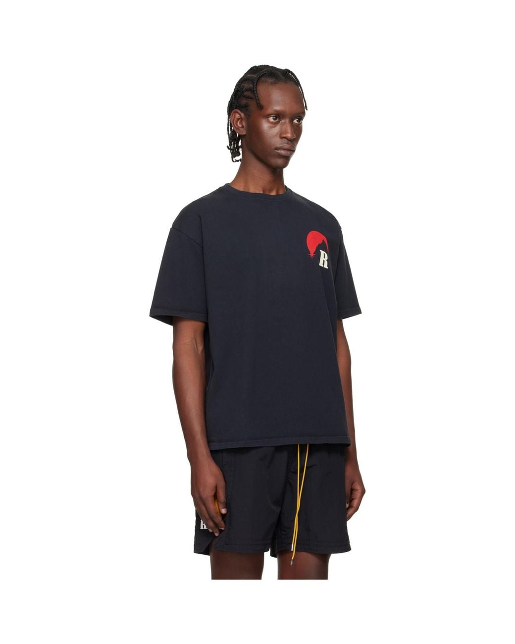 Rhude Blue Moonlight Regatta T-Shirt for men