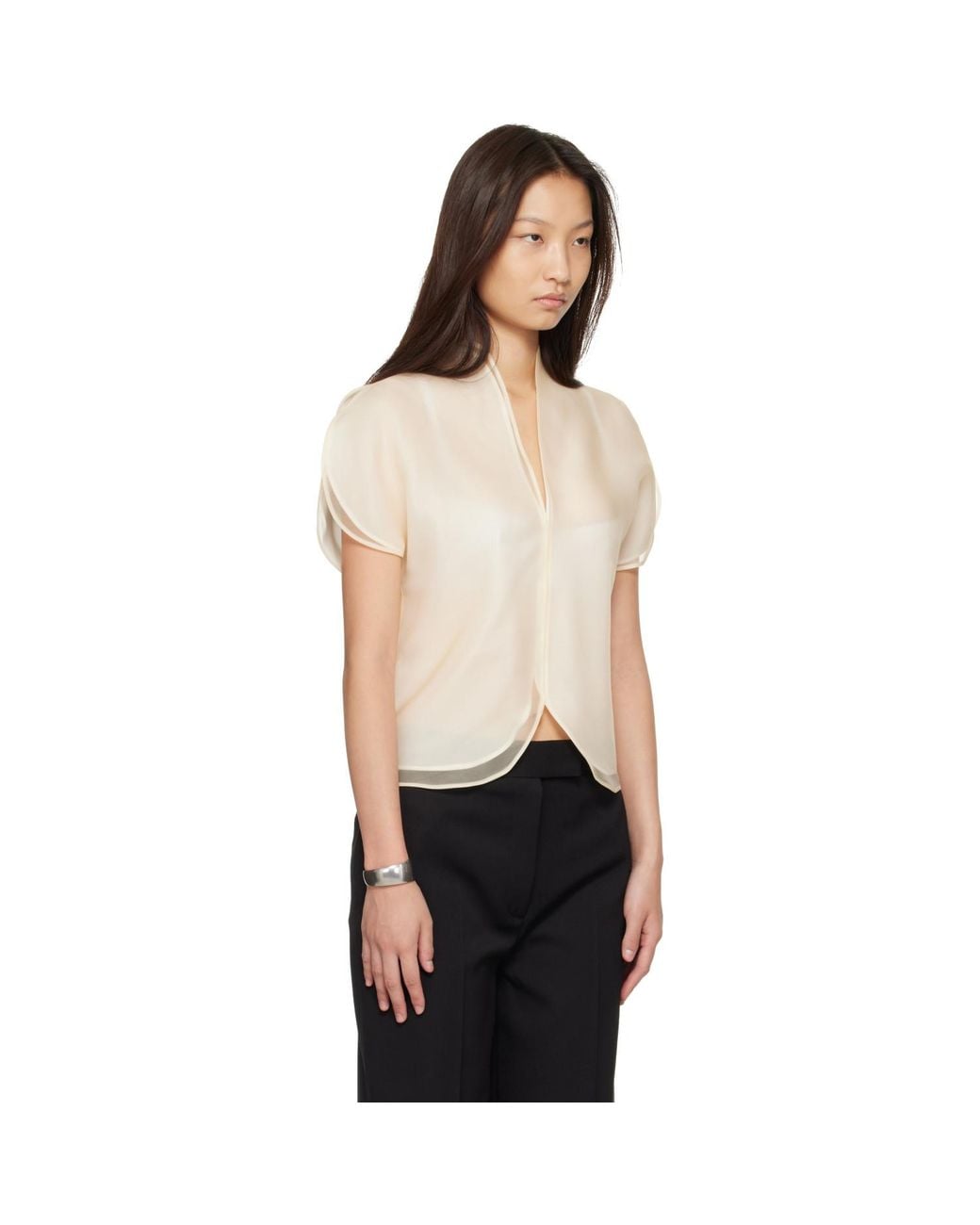 Khaite Black Briar Top