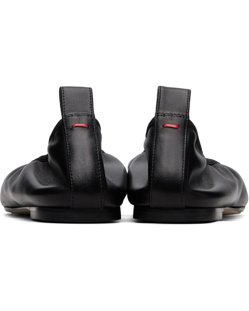 Aeyde Black Dex Ballerina Flats