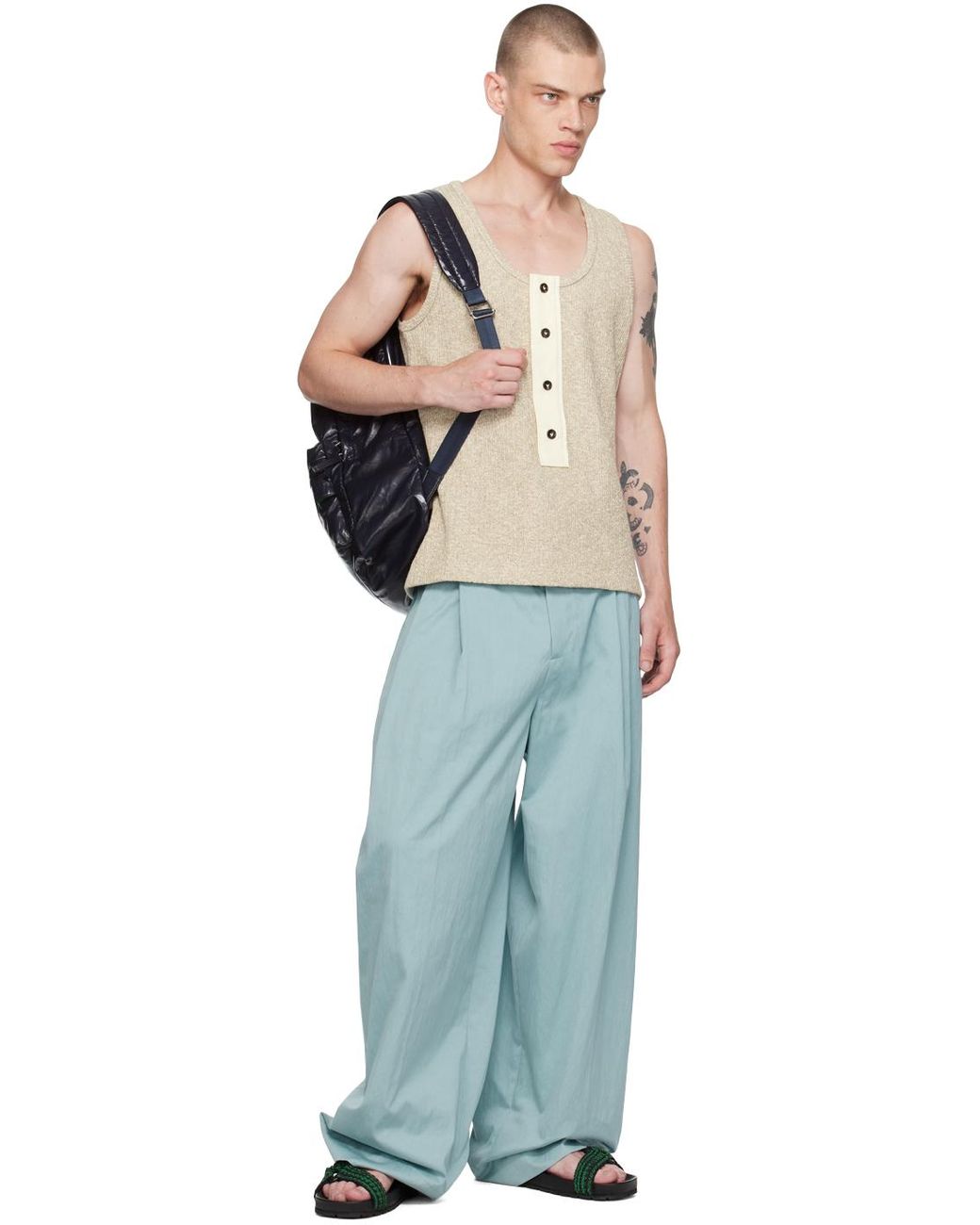 Bottega Veneta Medium Archetype Backpack in Black for Men | Lyst display picture 2