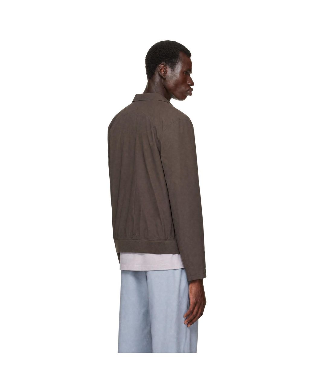 Veilance Brown Diode Insulated Bomber Jacket for men