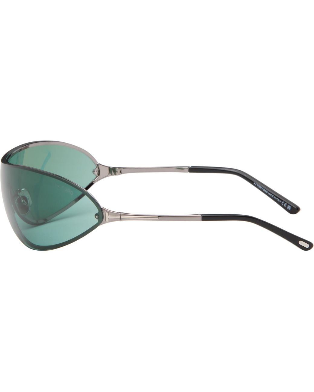 Tom Ford Green Gunmetal Brady Sunglasses