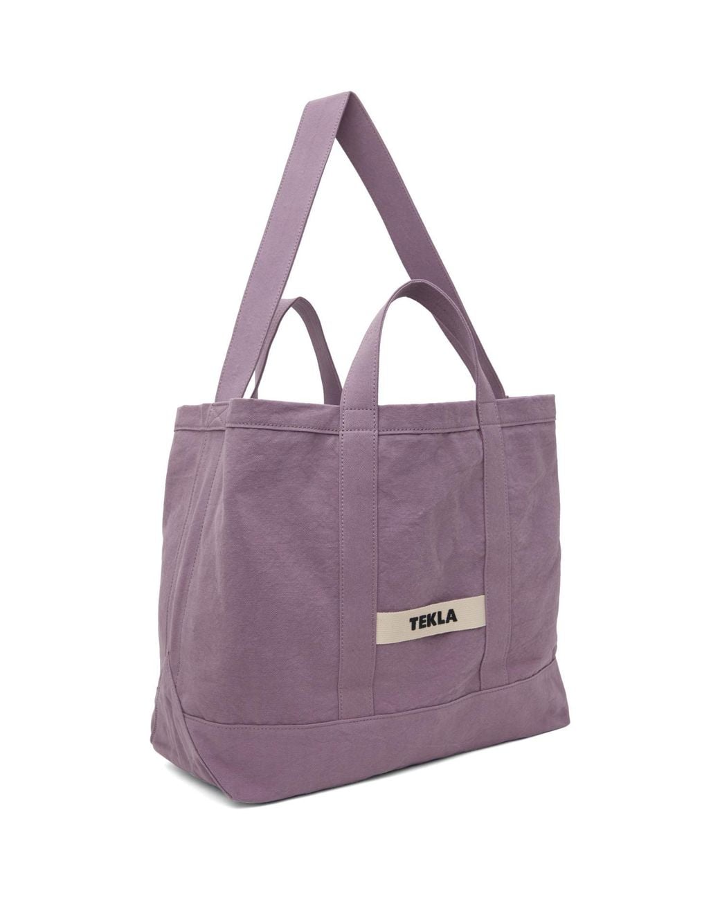 Tekla Purple Beach Tote