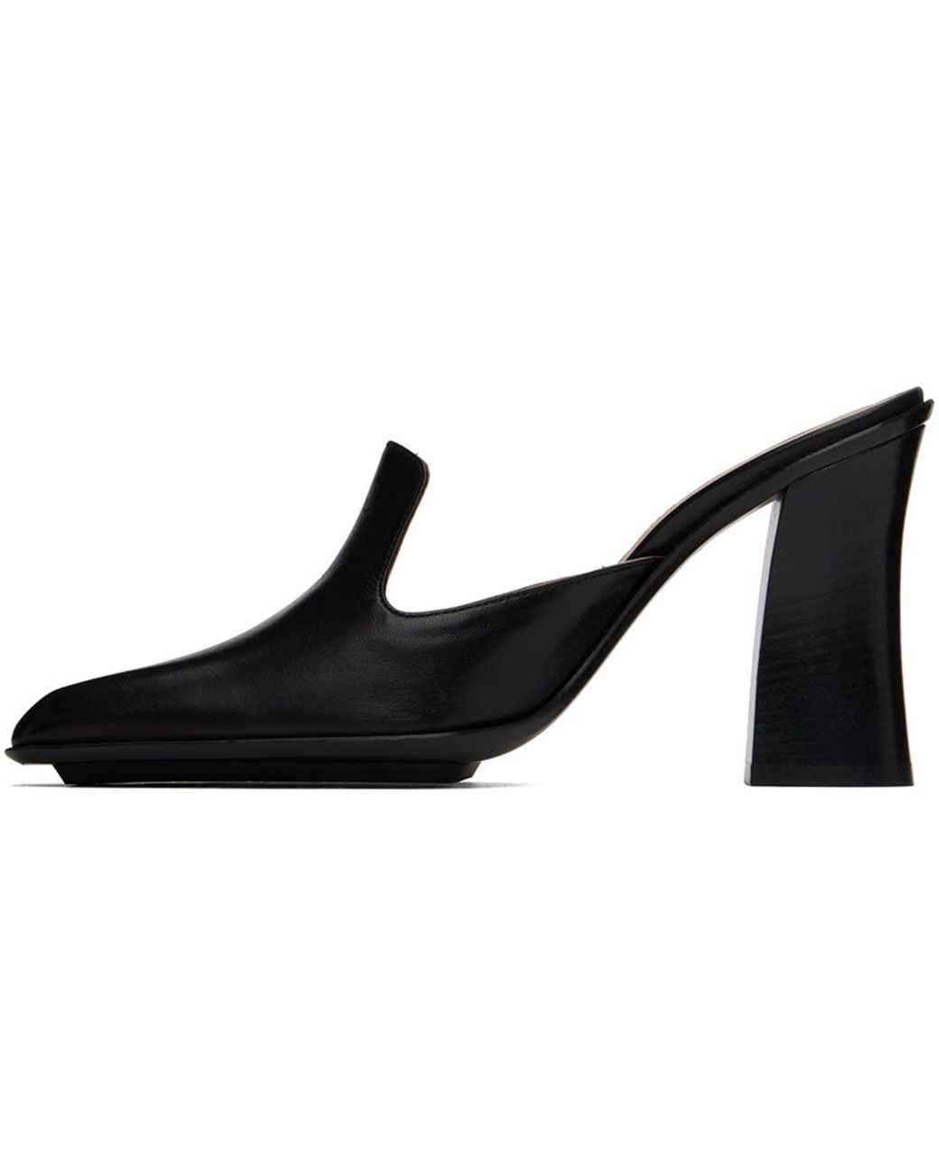 Bottega Veneta Black Step San Marco Mules