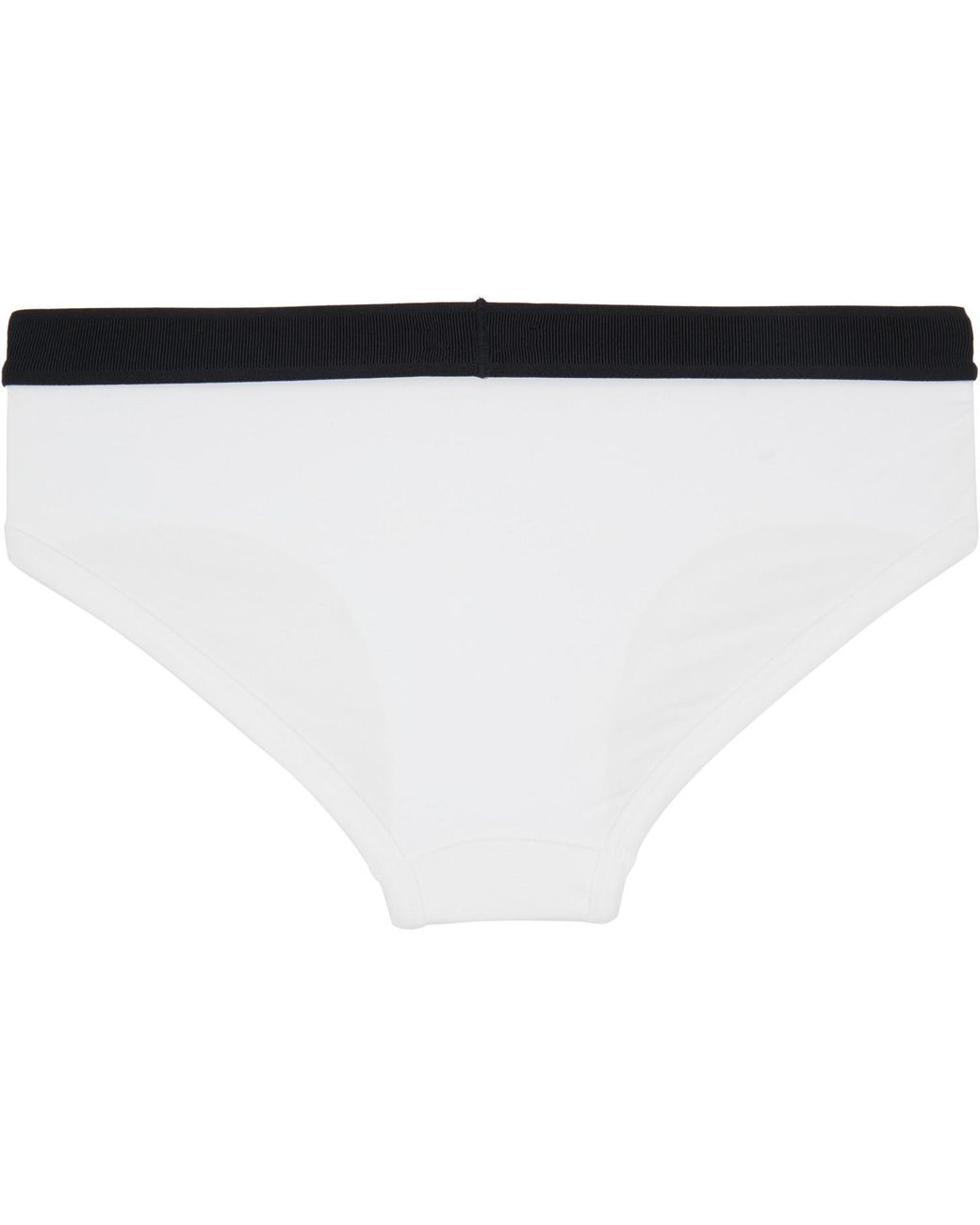 Tom Ford Black Two-Pack & Cotton Briefs for men