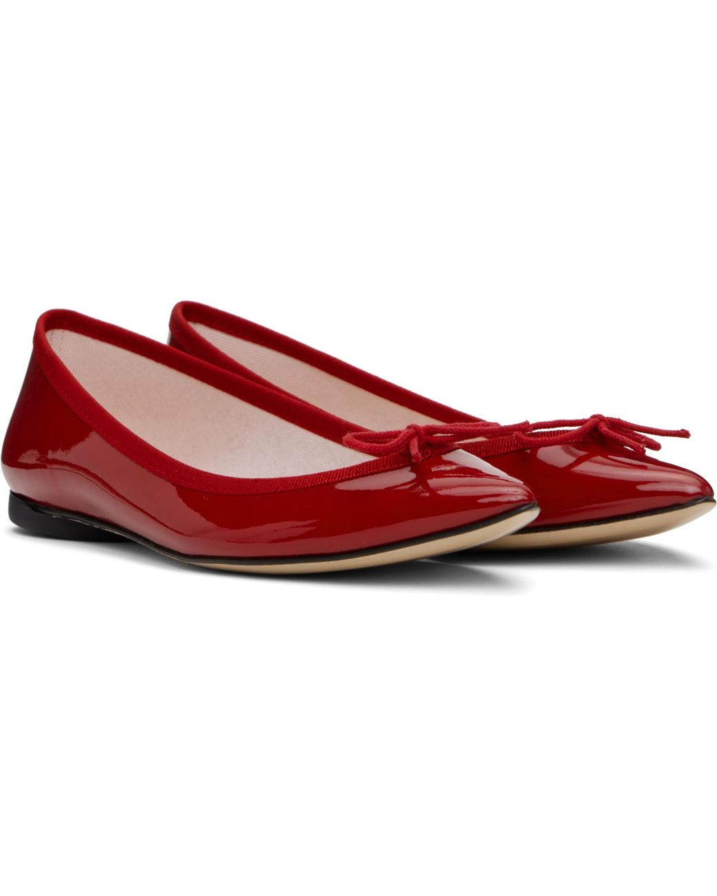 Repetto Black Brigitte Pointy Toe Ballerina Flats