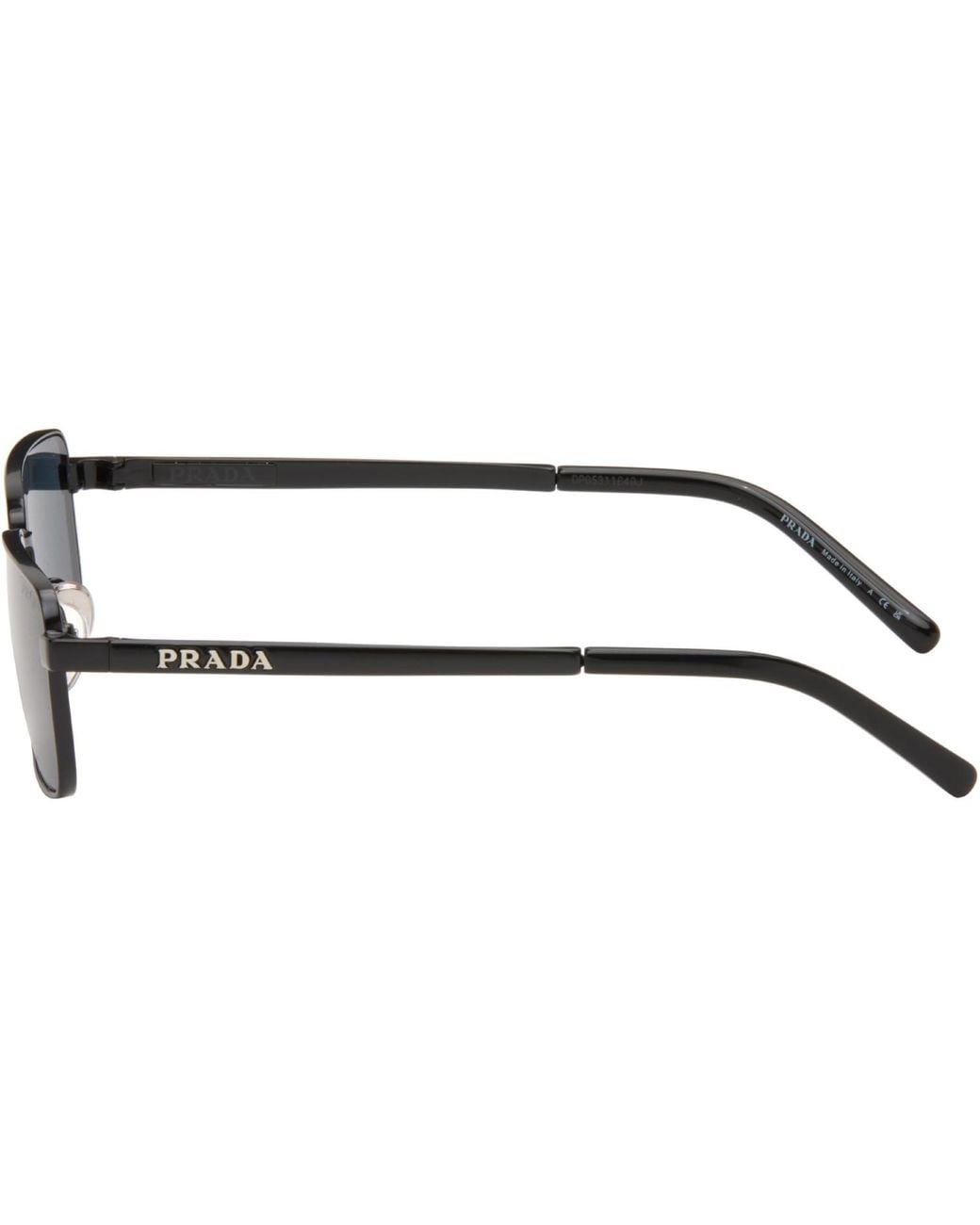 Prada Blue 'Prada Logo' Sunglasses for men