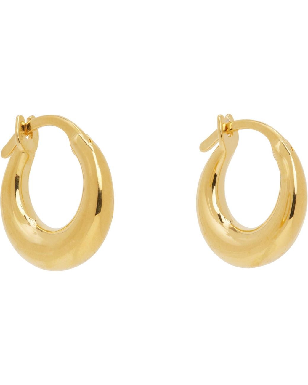 Sophie Buhai Black Tiny Essential Hoop Earrings