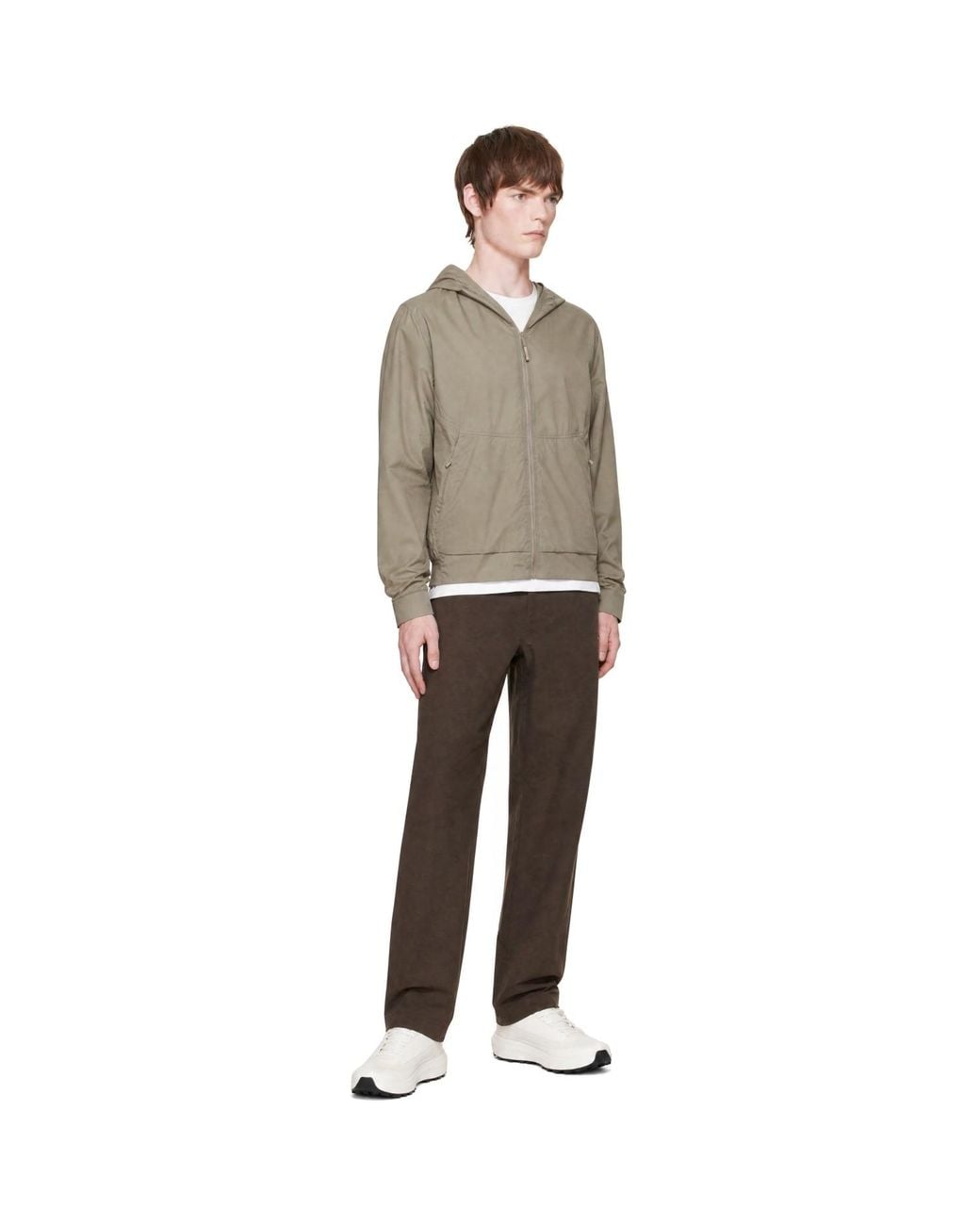 Veilance Natural Taupe Demlo Hoody Jacket for men