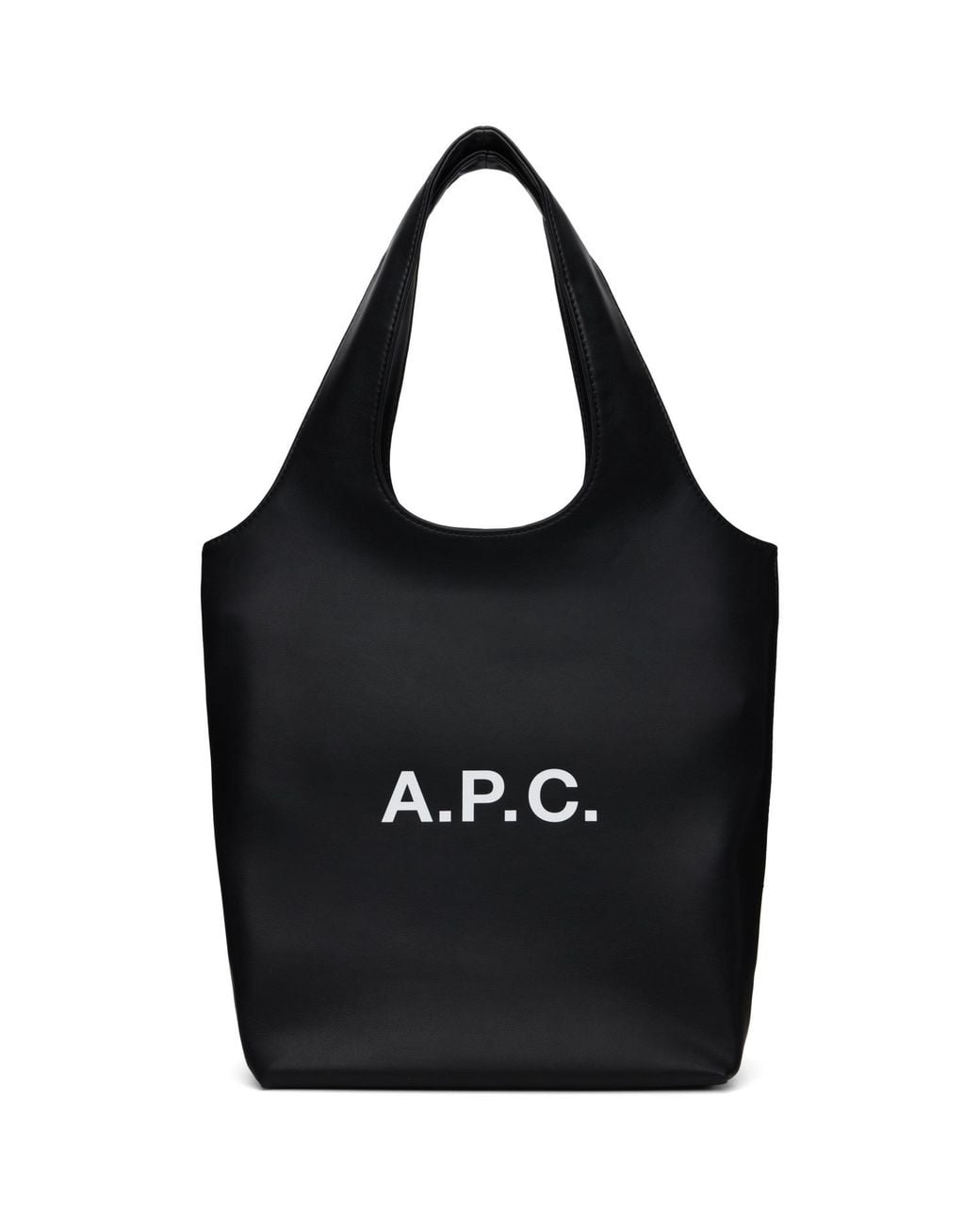 A.P.C. Black Ninon Small Tote for men