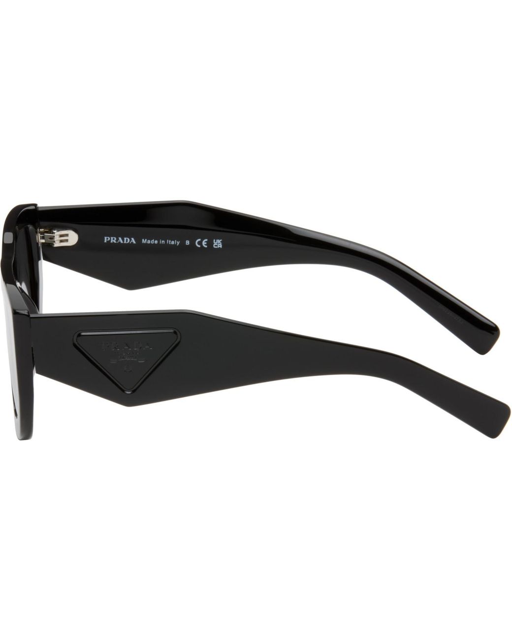 Prada Black Square Sunglasses