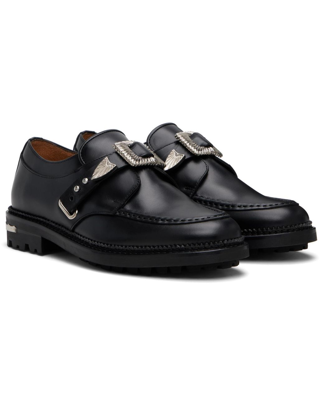 Toga Virilis Black Ssense Exclusive Aj1174 Loafers for men