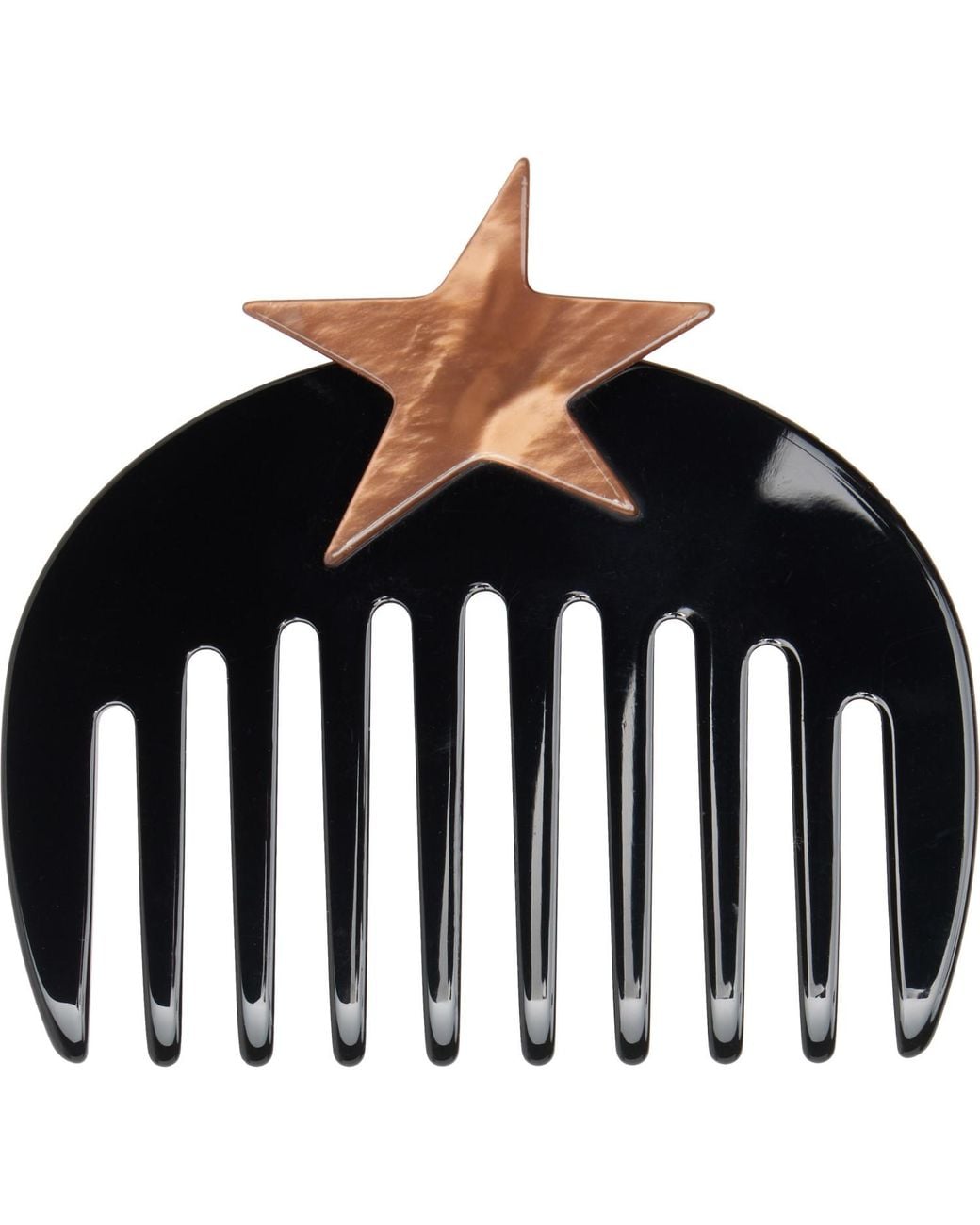 MERRMA Black Ssense Exclusive Vega Nacre Star Comb