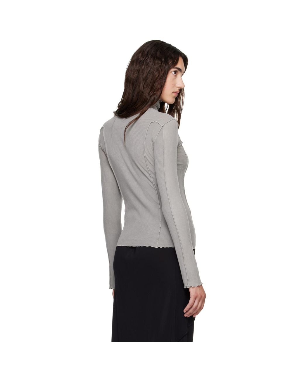 Baserange Gray Omato Turtleneck