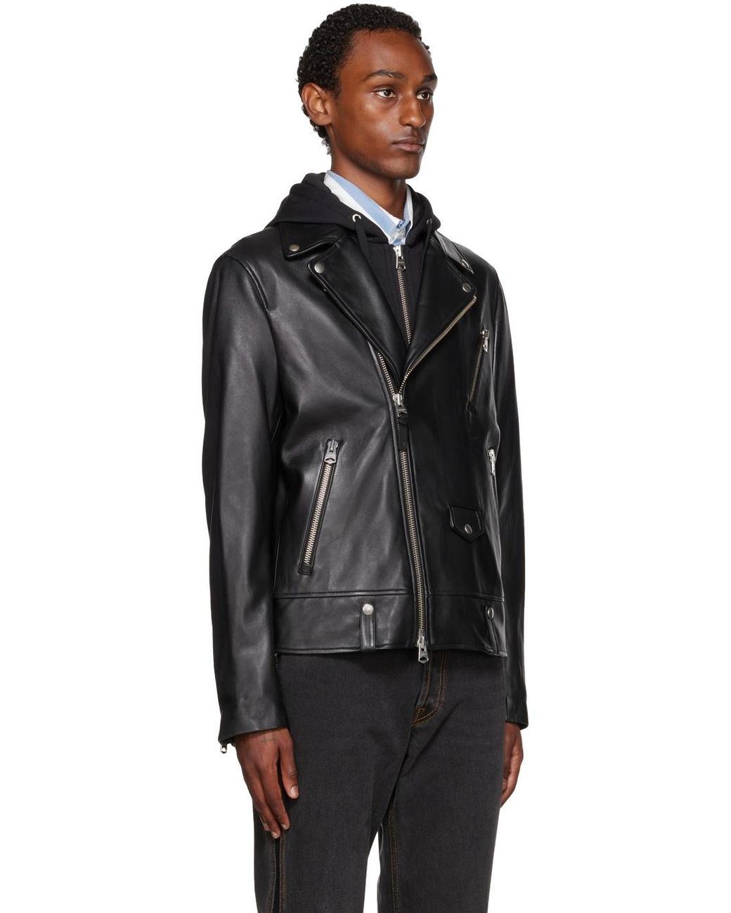 mackage lambskin leather jacket