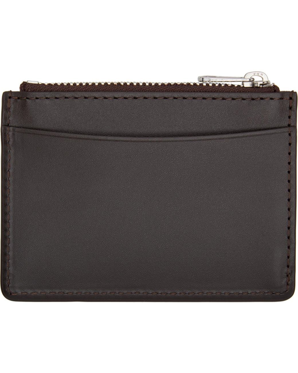 A.P.C. Black Paris Card Holder for men