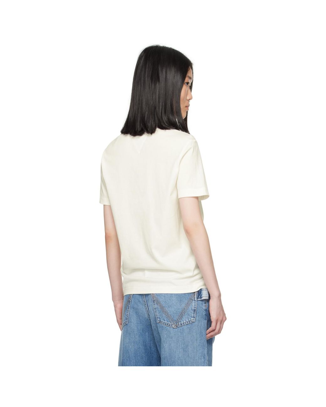 Bottega Veneta White Off- Light T-Shirt