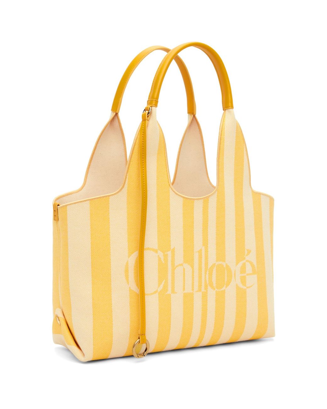 Chloé Yellow Stripy' East-West Tote