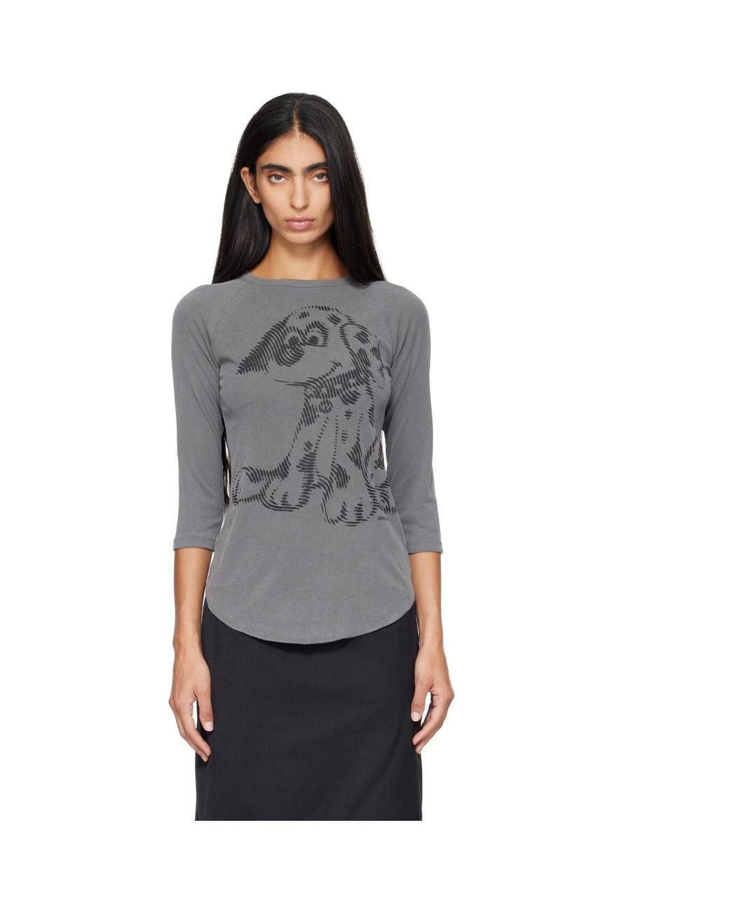 OPEN YY Gray 'Pet Club' Dalmatian Doodle T-Shirt