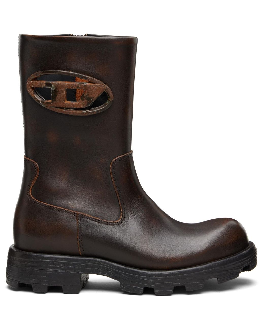 DIESEL Black D-Hammer Bkr D W Boots