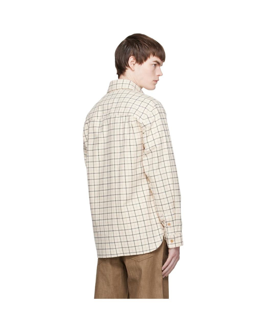 A.P.C. Natural Off- 'Surchemise' Shirt for men