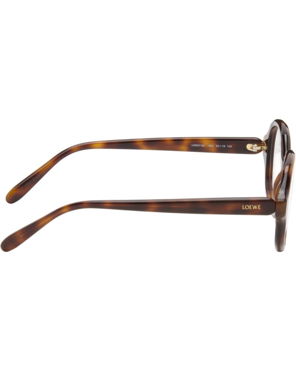 Loewe Brown Slim Glasses for men