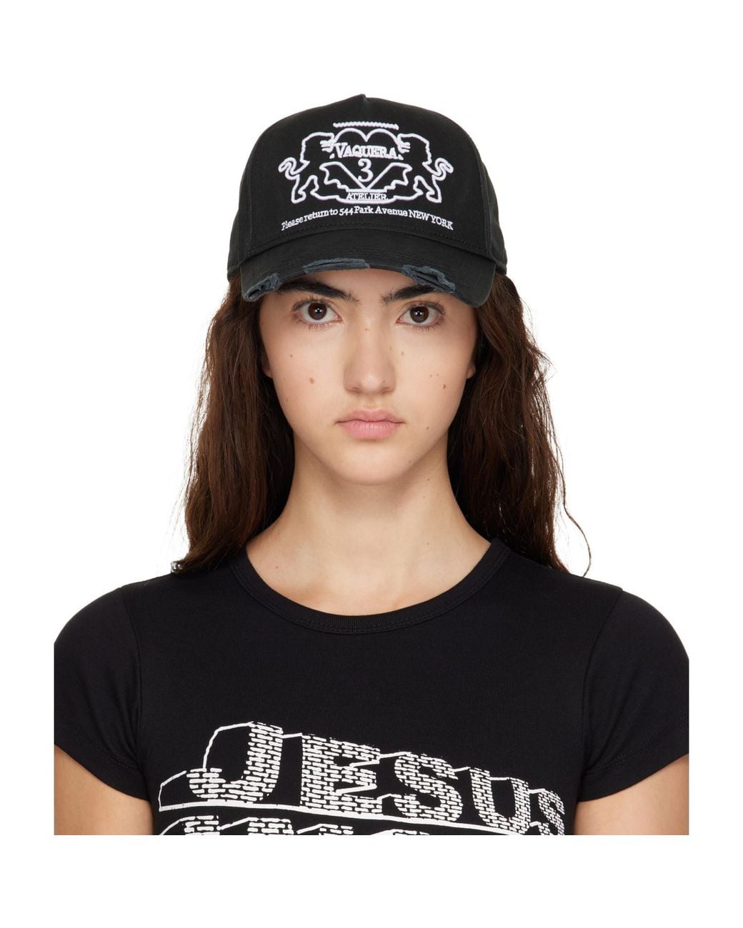 VAQUERA Black Crest Cap