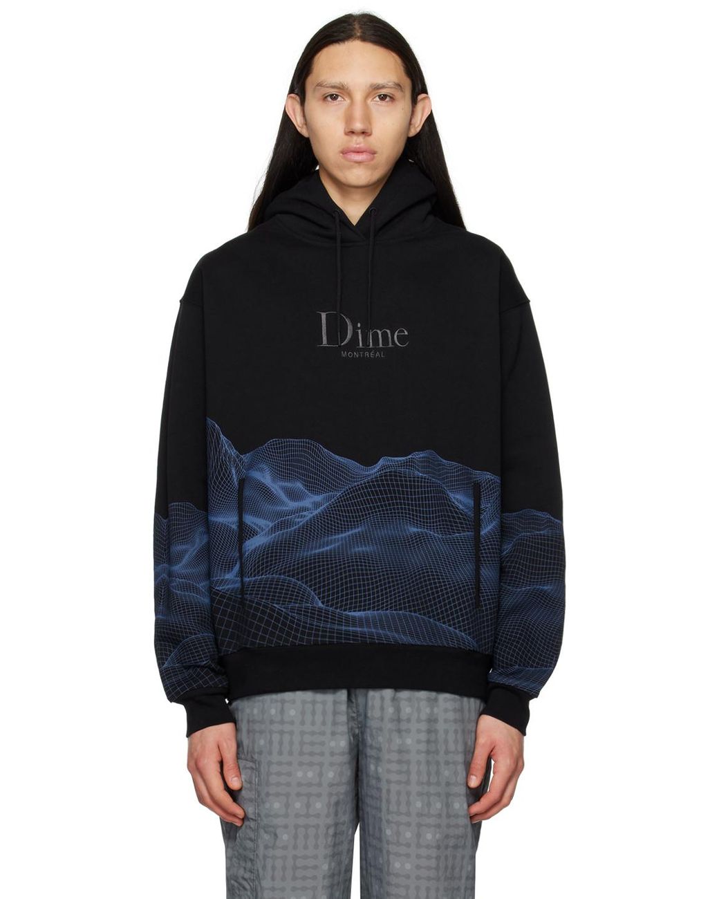 Dime Landscape Hoodie in Black for Men | Lyst Canada