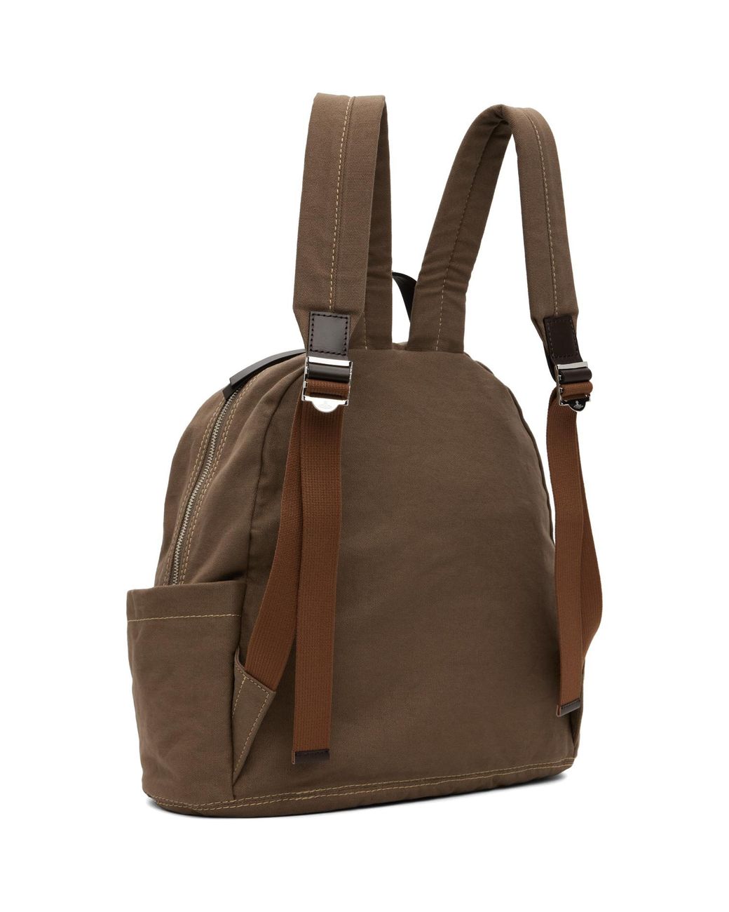 Vivienne Westwood Brown Khaki George Medium Backpack for men