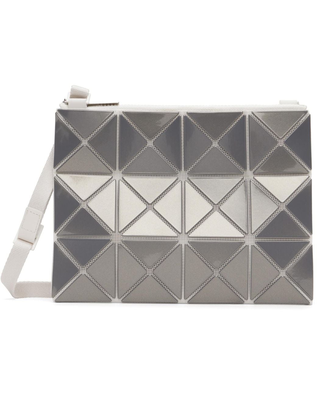 Issey Miyake Lucent Metallic Messenger Bag for men
