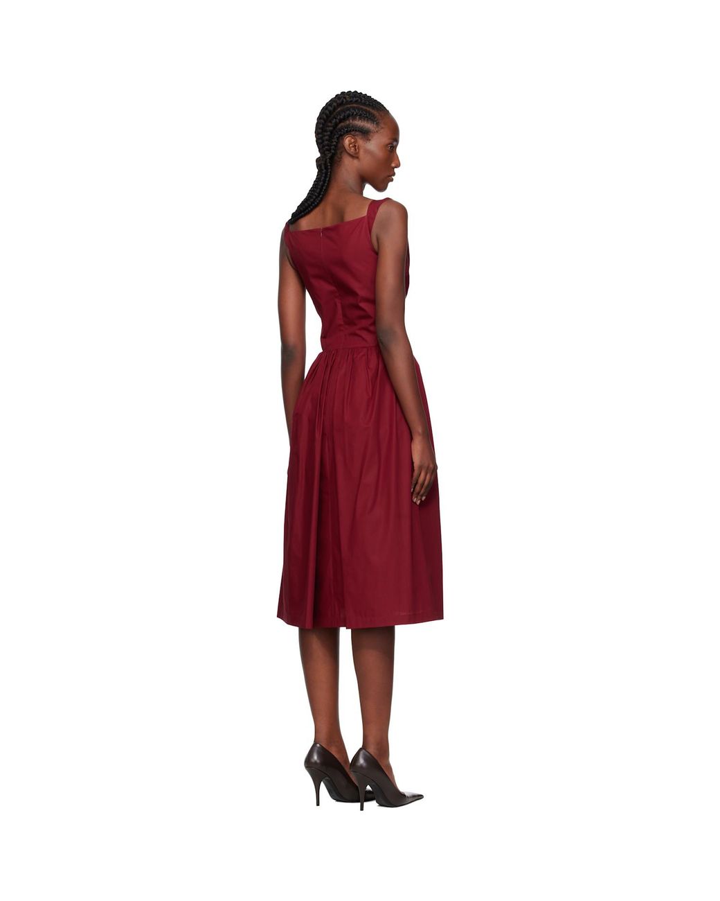 cream scoop neck dress Honeyluxe Flatback Rib Double V-Neck in - XS - Shop STATESIDE Dresses prom dresses 2017 collection Color:Forest biome Style with flat sandals Paris Sport Club |