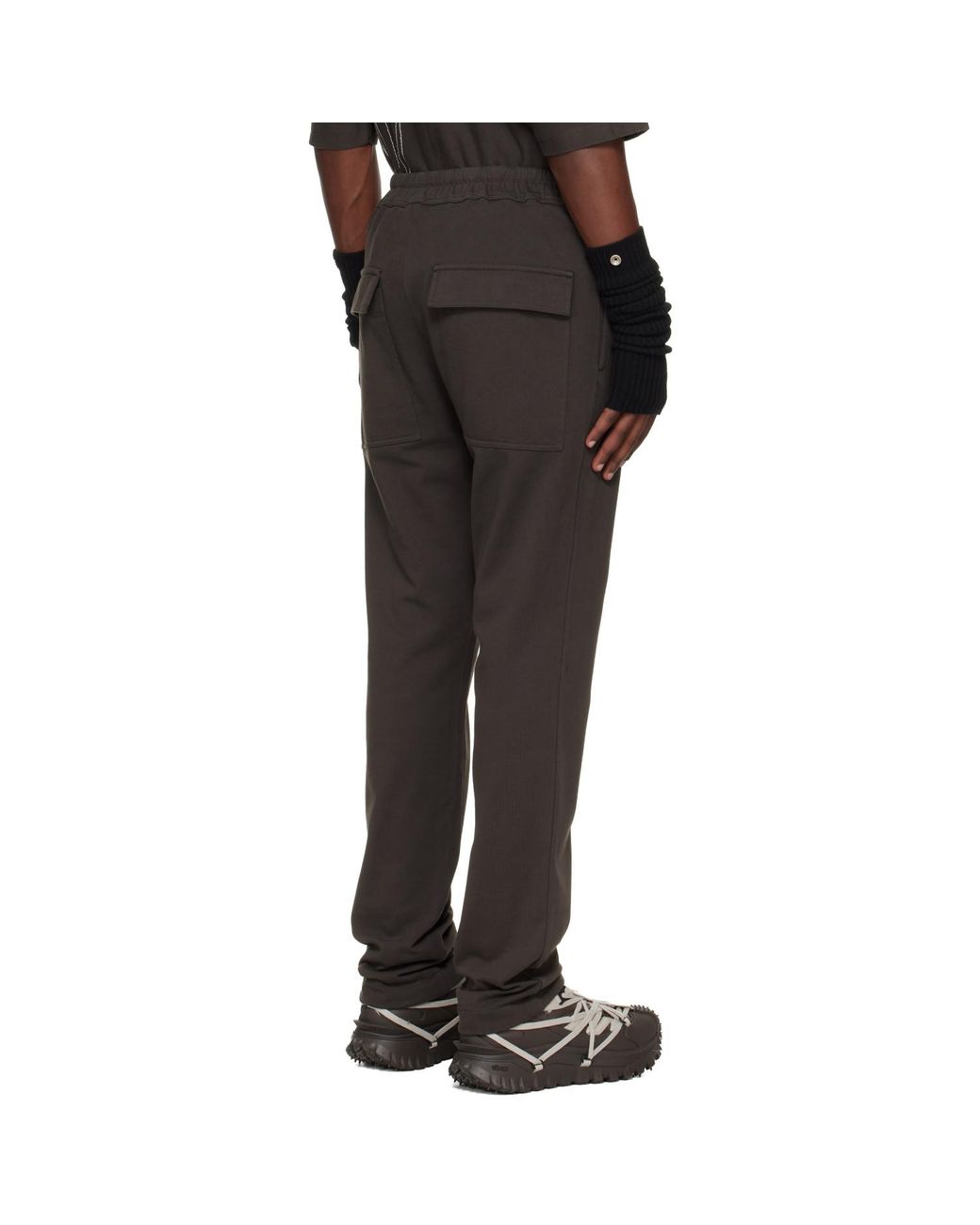 Rick Owens Black Moncler + Jogger Sweatpants for men