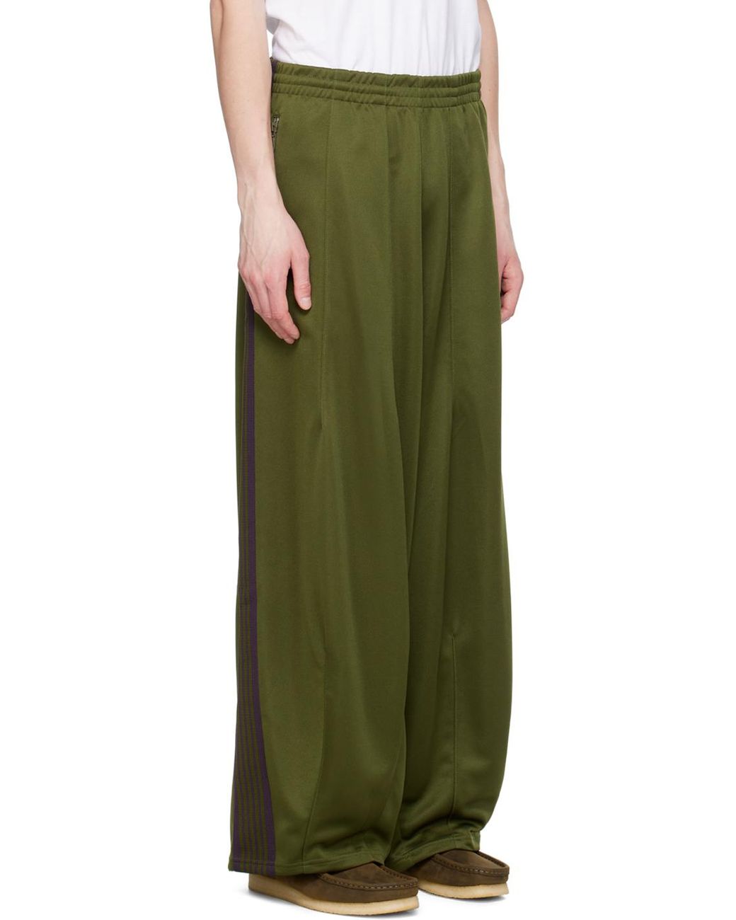 NEEDLES Green H.D. Track Pants