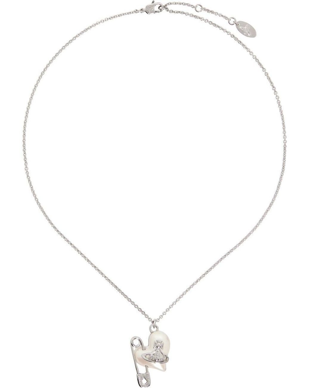 Vivienne Westwood ORIETTAネックレス　シルバー vivienne-westwood-P103-