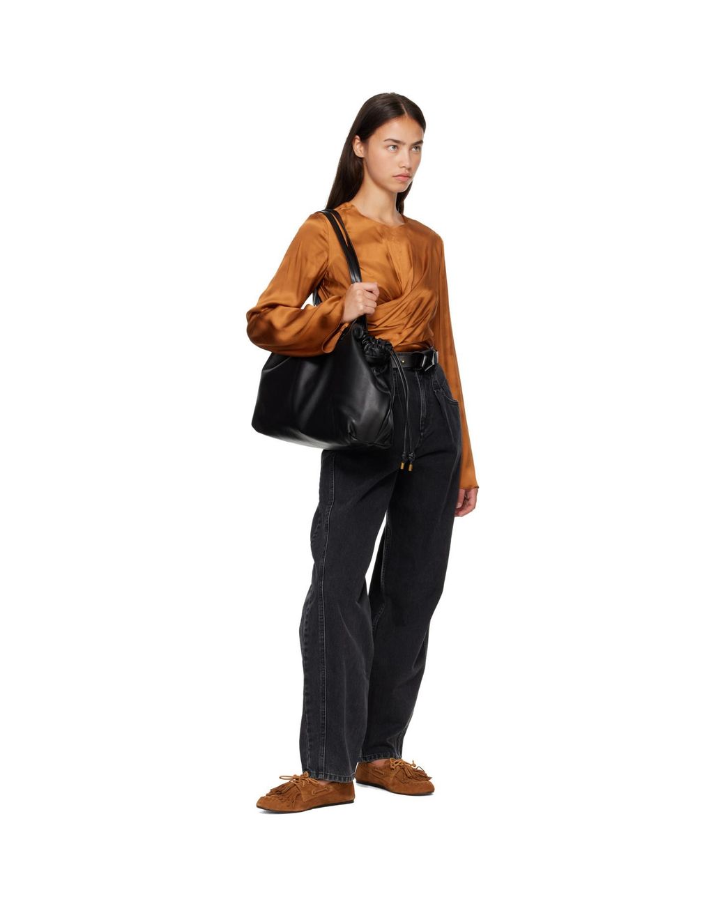 Isabel Marant Black Silven E/w Tote