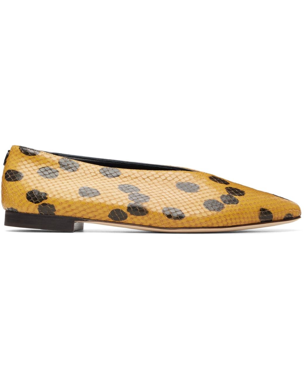 Jimmy Choo Natural Margot Ballerina Flats